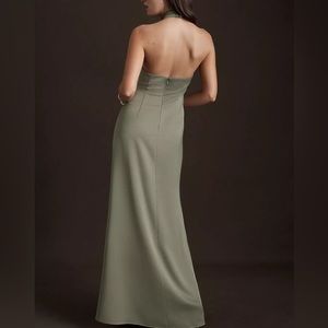 BHLDN Ruby Satin Charmeuse Dress